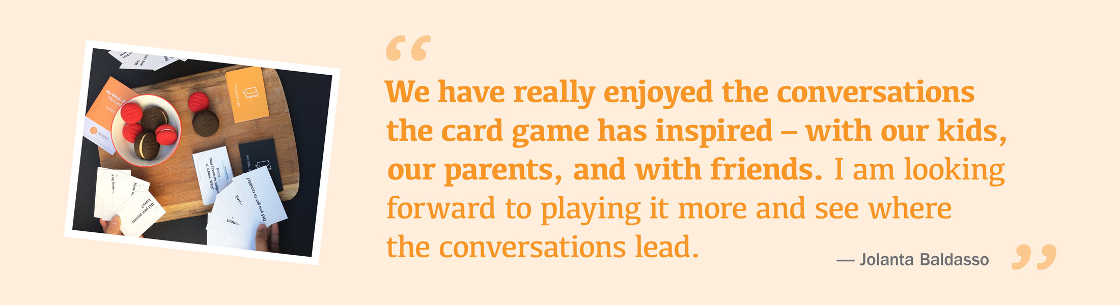 my word my story card game testimonial conversations